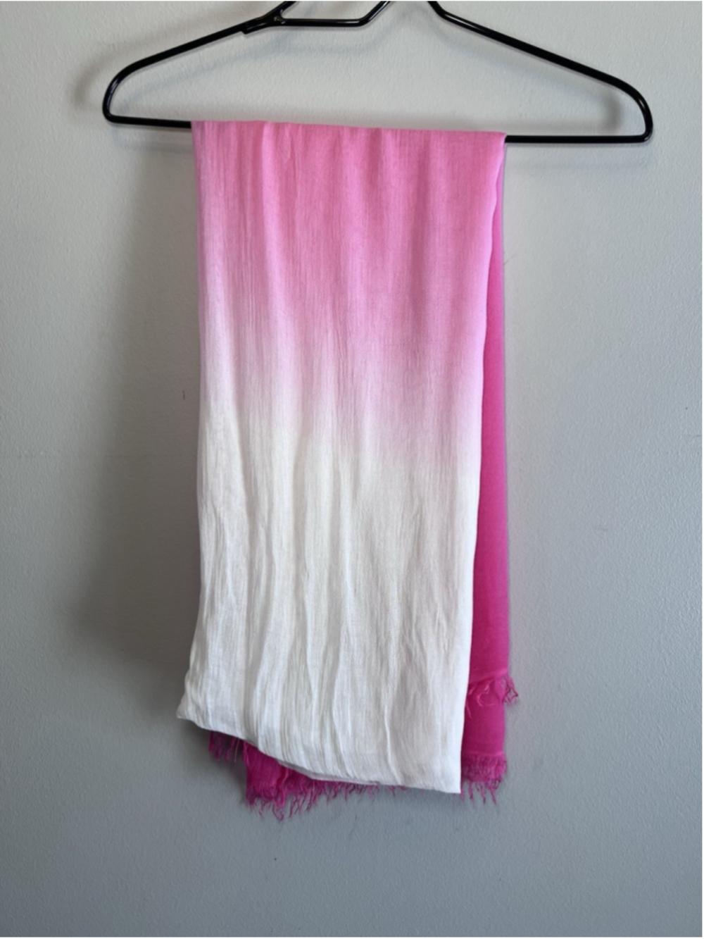 Tommy Bahama Dip-Dye Scarf Pink And Blue Lot Of 2 Summer Resort Wear - Picture 6 of 16